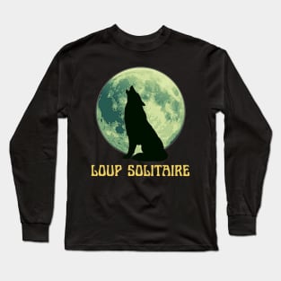 LOUP SOLITAIRE Long Sleeve T-Shirt